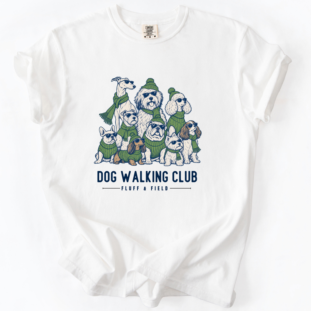 Dog Walking Club Group Pic T-Shirt