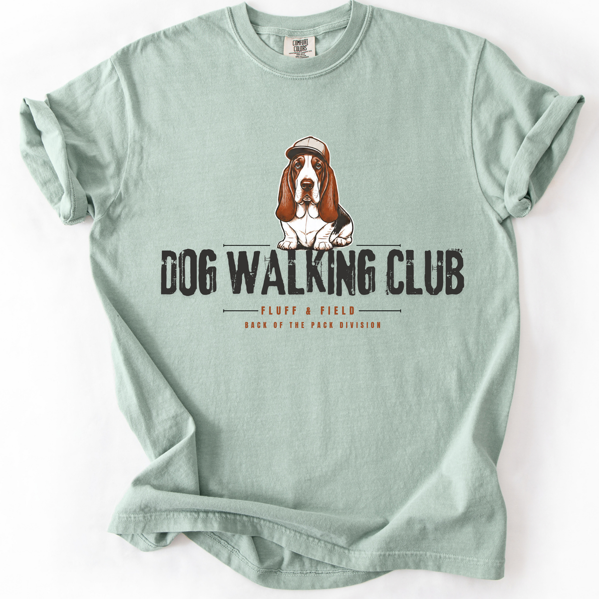 Back of the Pack - Dog Walking Club T-shirt