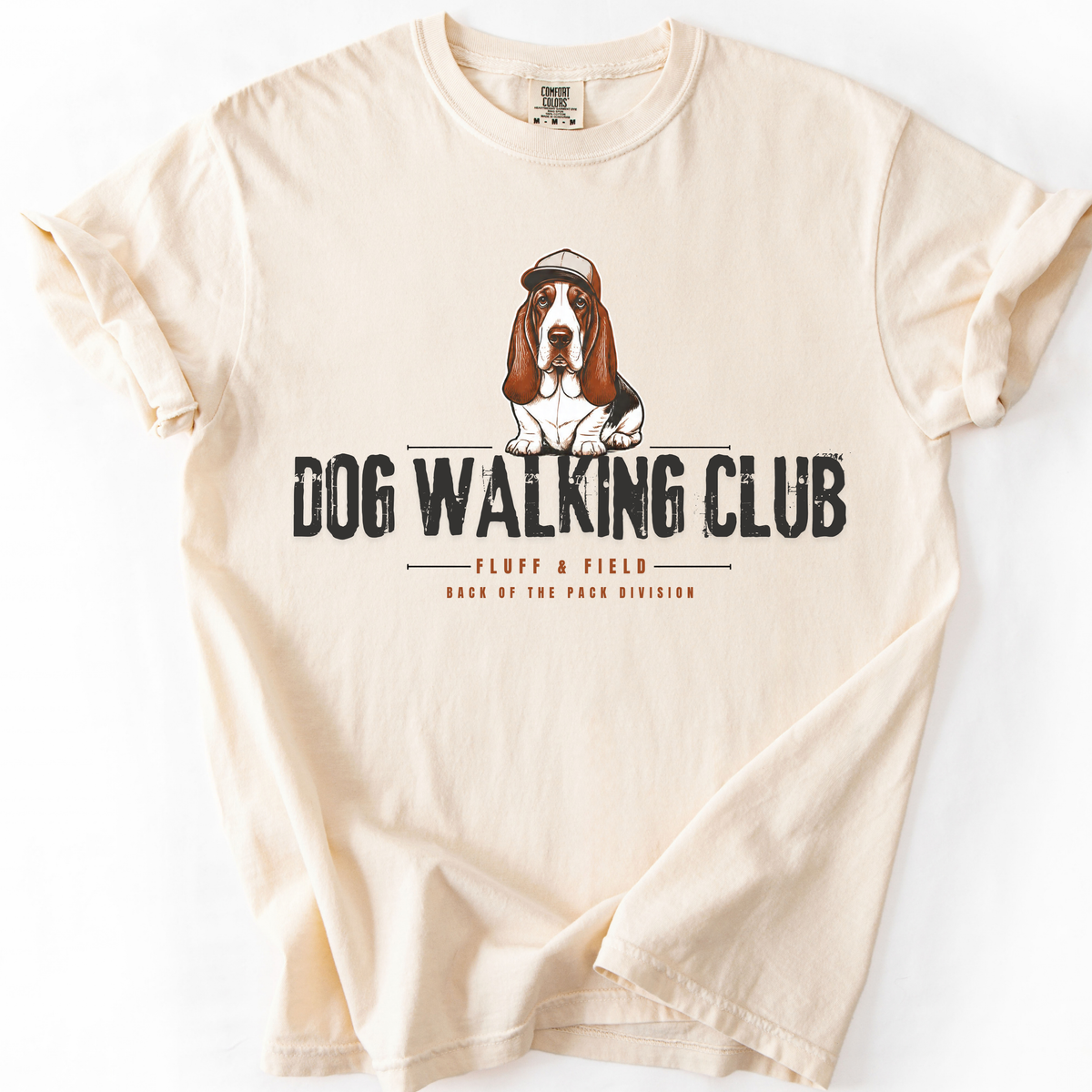 Back of the Pack - Dog Walking Club T-shirt