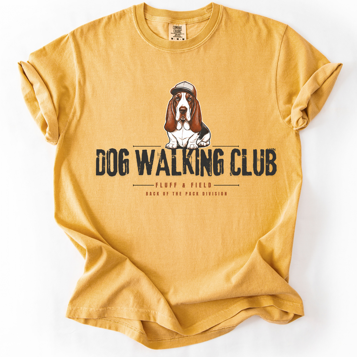 Back of the Pack - Dog Walking Club T-shirt