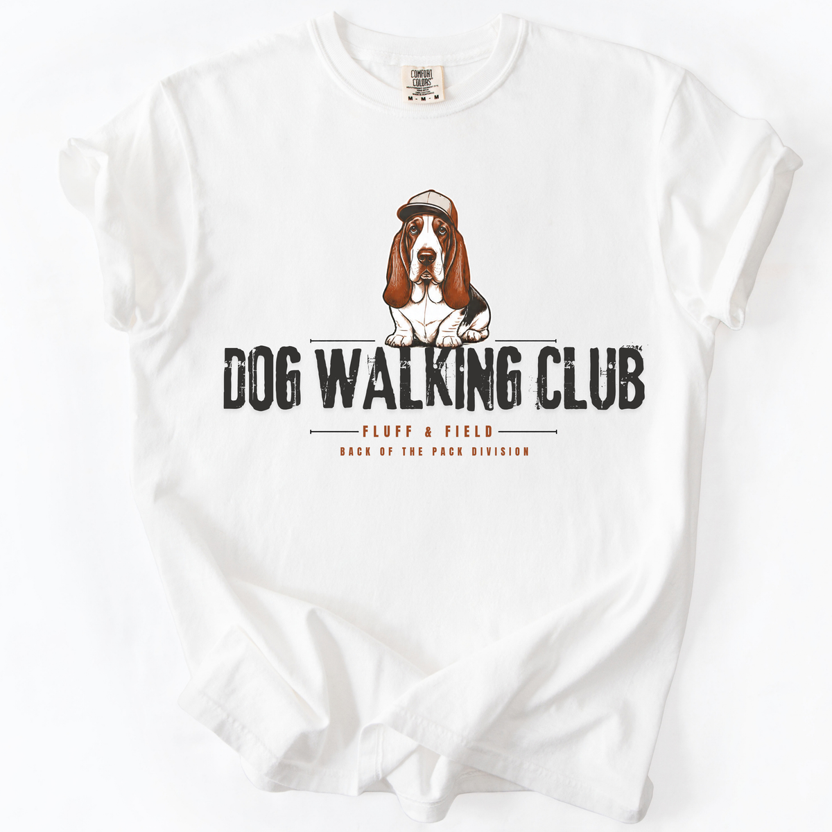 Back of the Pack - Dog Walking Club T-shirt