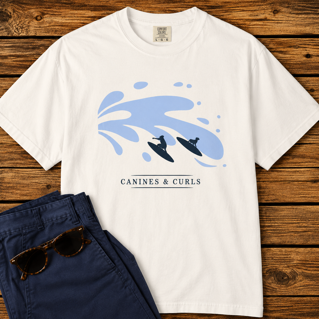 Canines & Curls T-Shirt