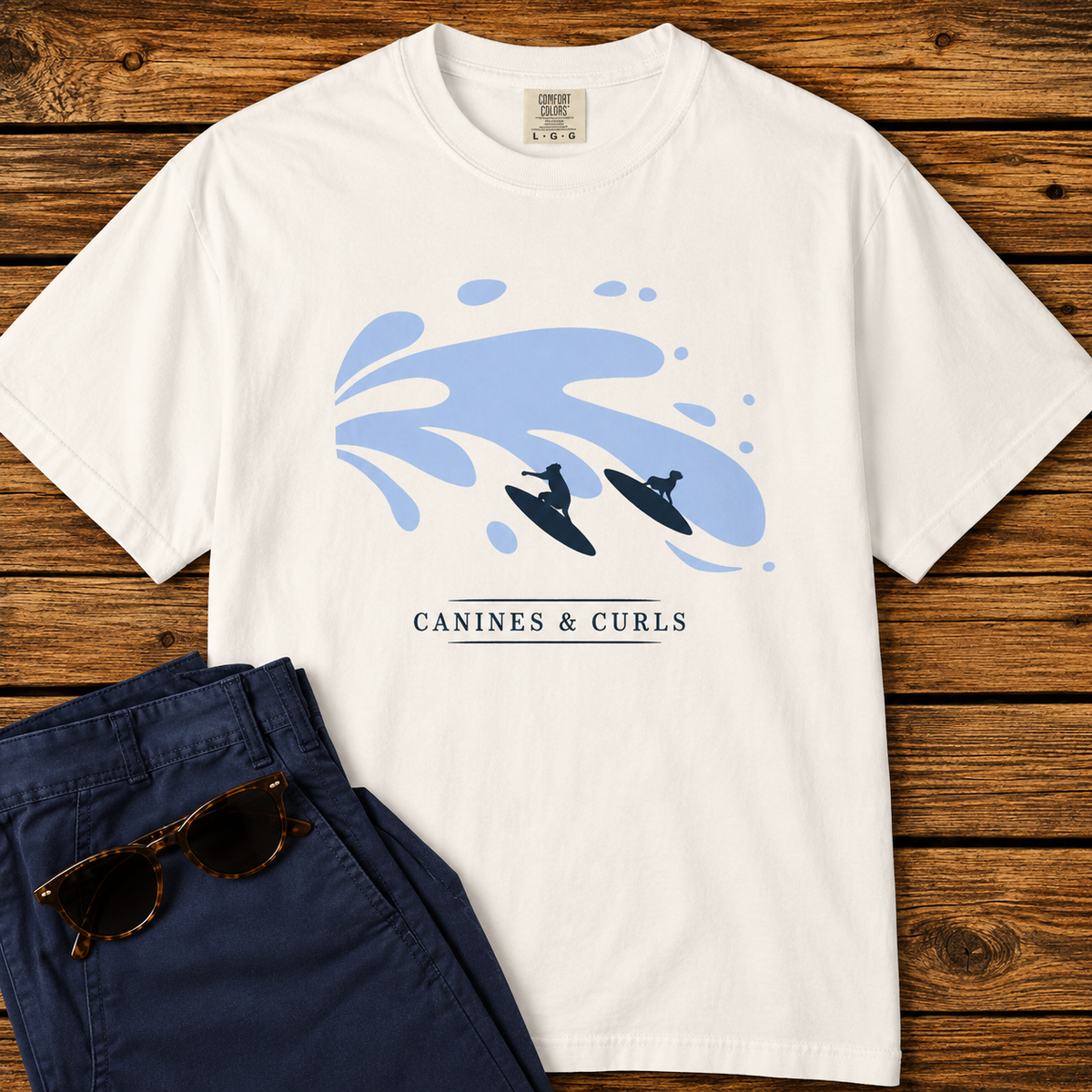 Canines & Curls T-Shirt