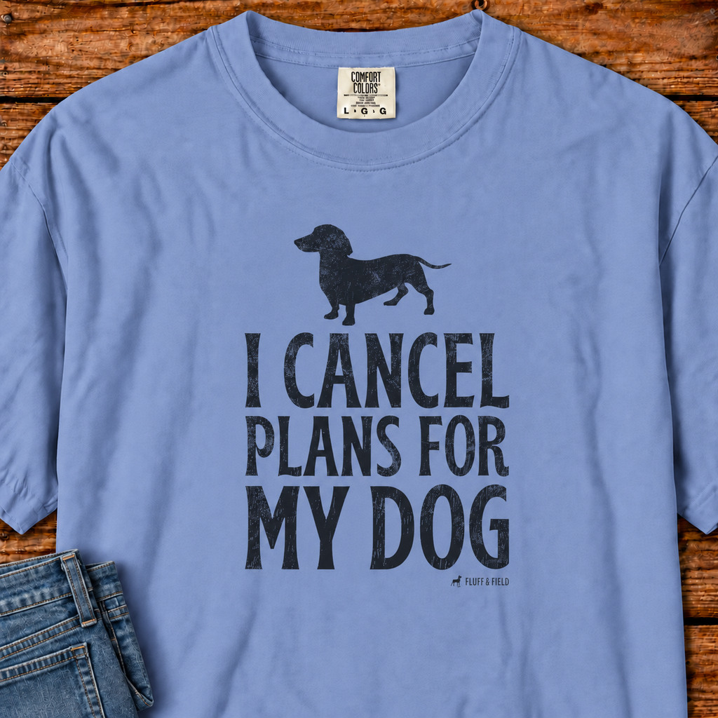 I Cancel Plans for My Dog T-Shirt