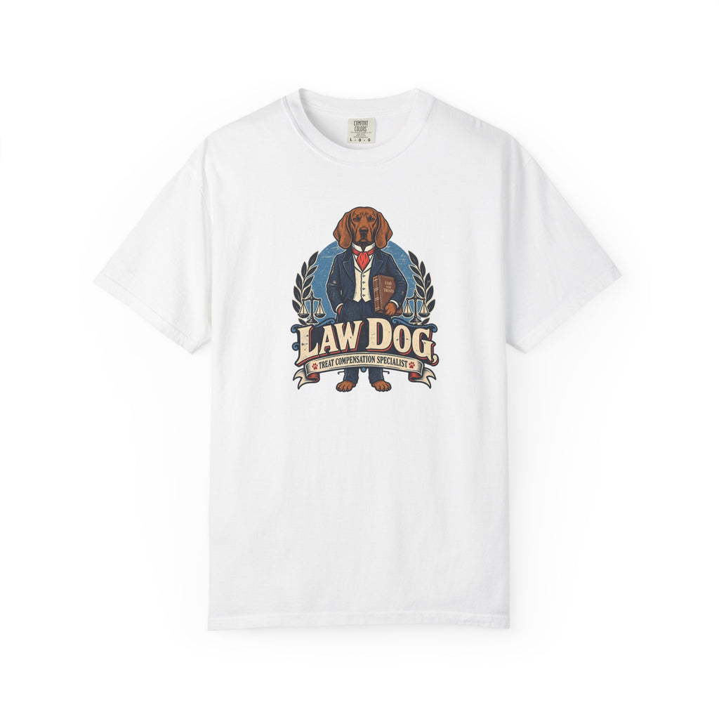 Law Dog - Treat Compensation Specialist T-Shirt