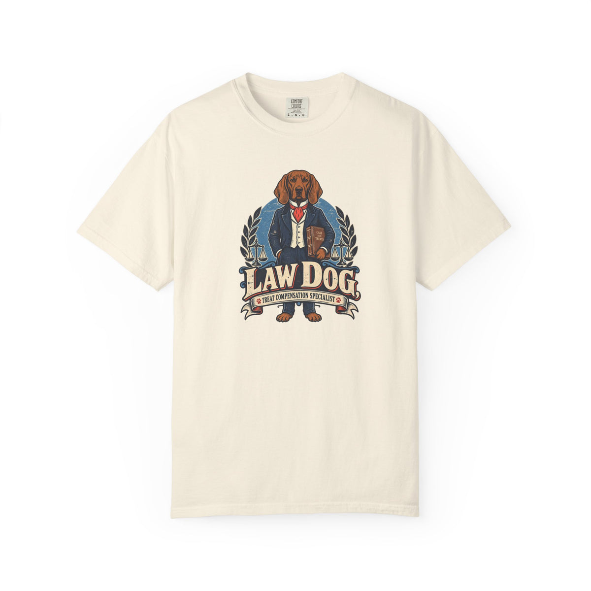 Law Dog - Treat Compensation Specialist T-Shirt