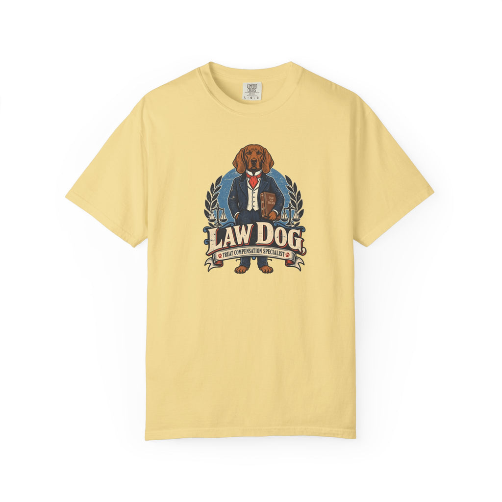 Law Dog - Treat Compensation Specialist T-Shirt