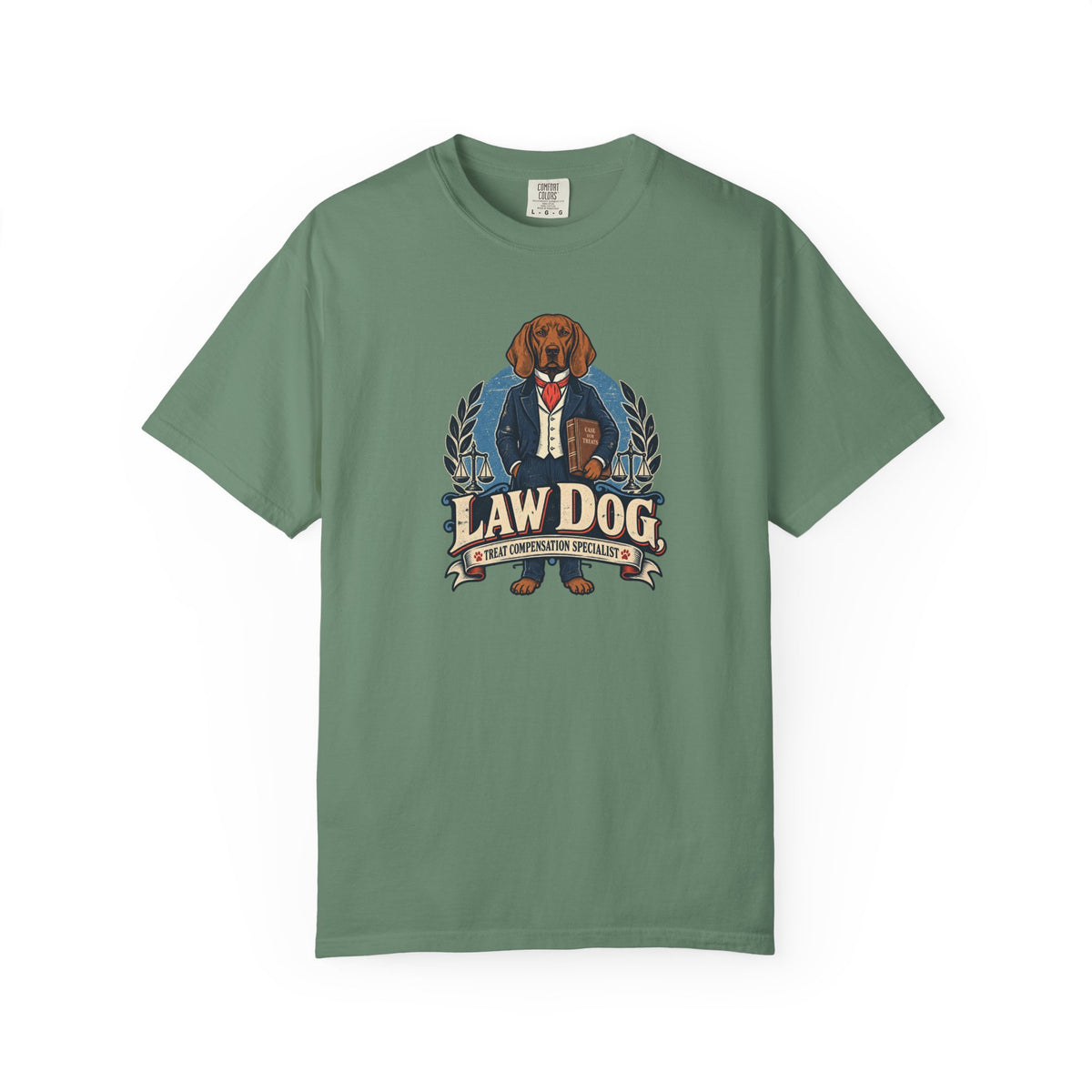 Law Dog - Treat Compensation Specialist T-Shirt