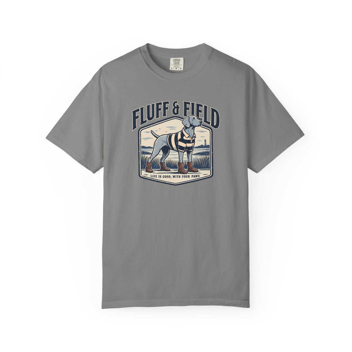 Life is Good Emblem T-Shirt