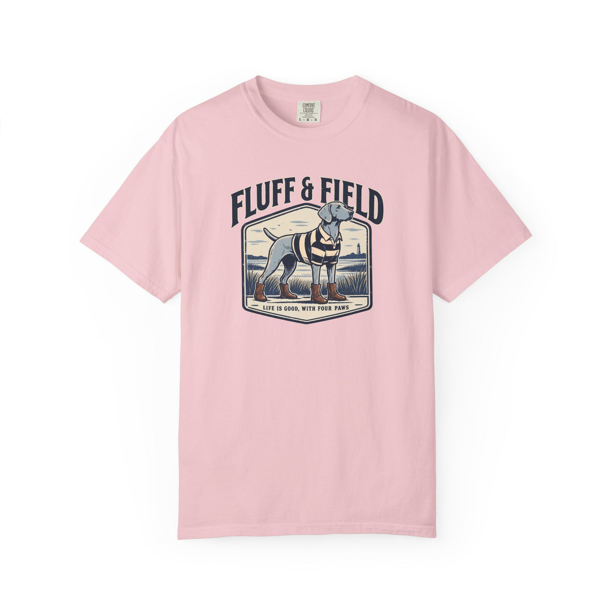 Life is Good Emblem T-Shirt