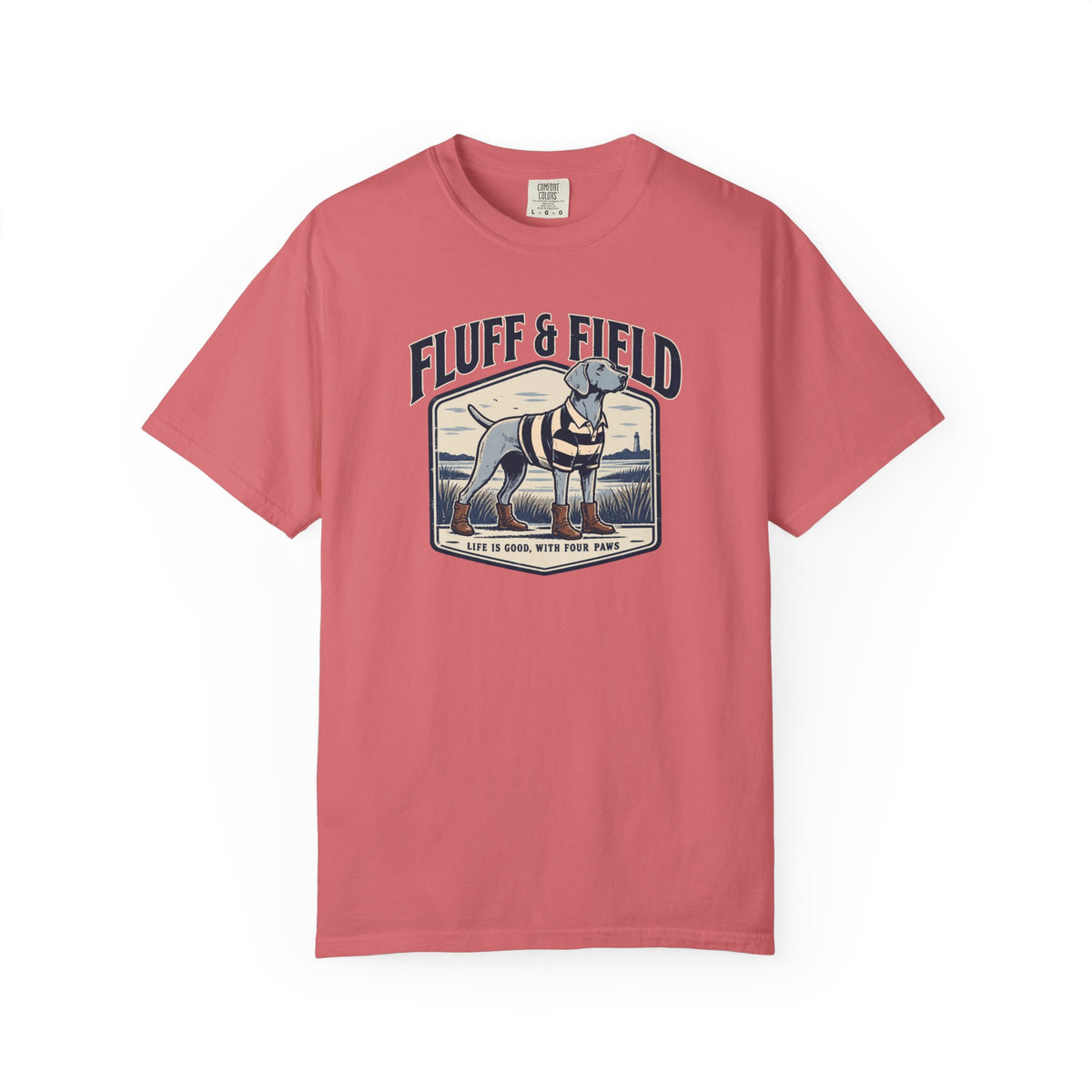 Life is Good Emblem T-Shirt