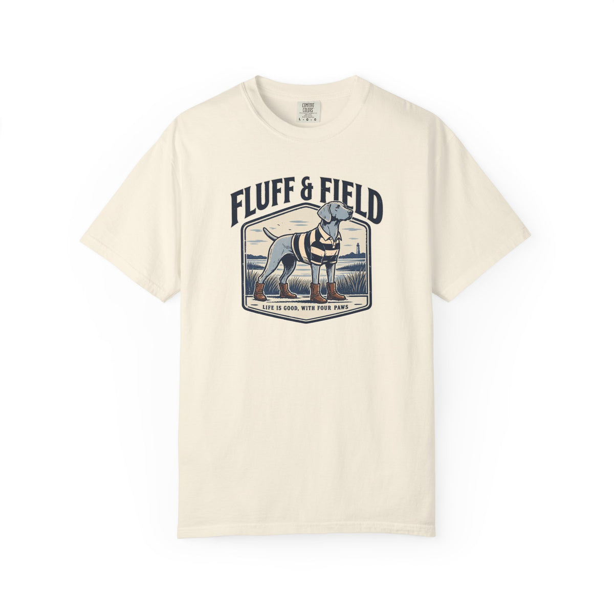 Life is Good Emblem T-Shirt