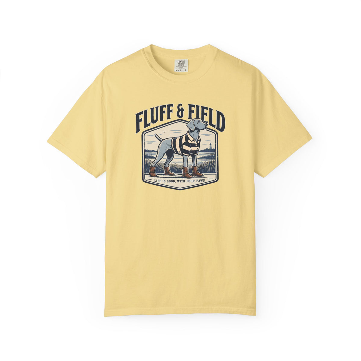 Life is Good Emblem T-Shirt