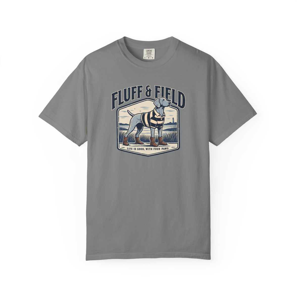 Life is Good Emblem T-Shirt