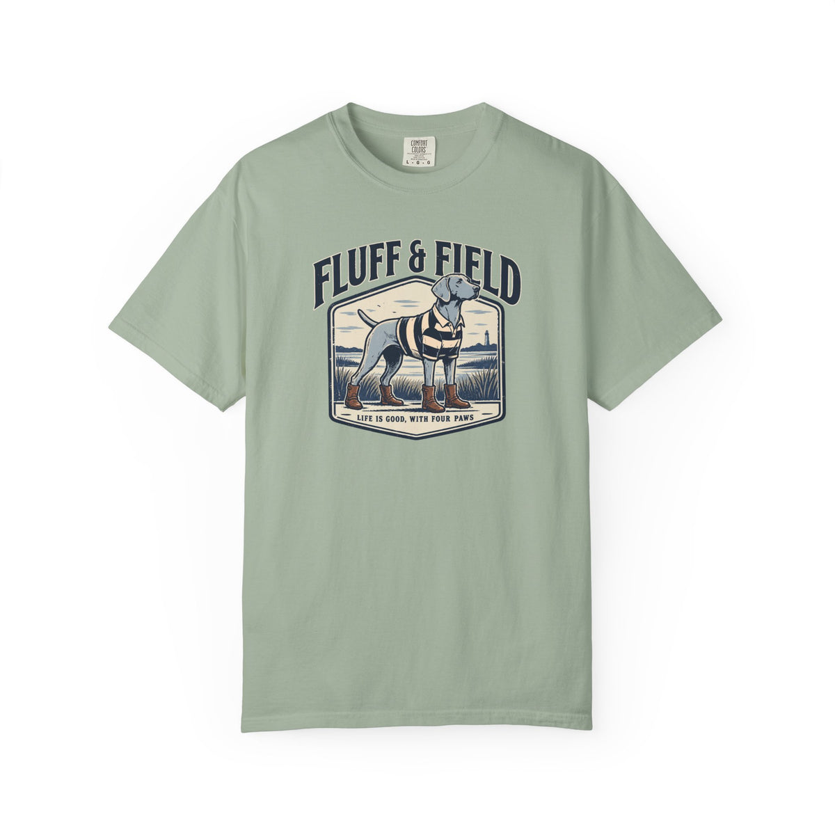 Life is Good Emblem T-Shirt