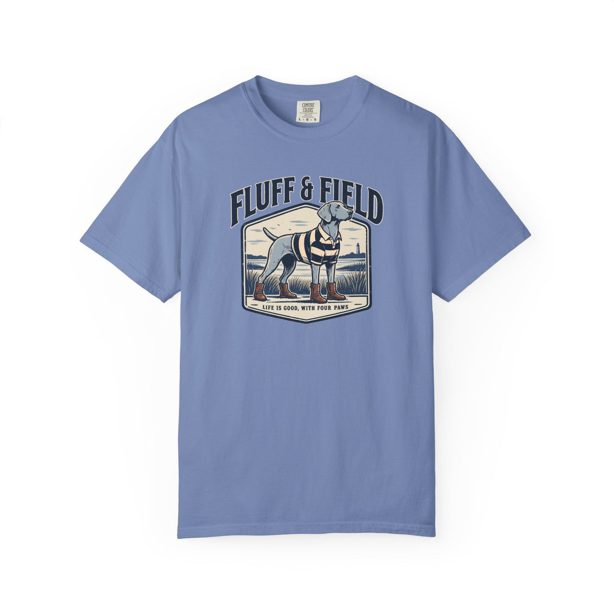 Life is Good Emblem T-Shirt