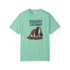 Ruggedly Stationary Basset Hound T-Sirt