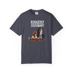 Ruggedly Stationary Basset Hound T-Sirt