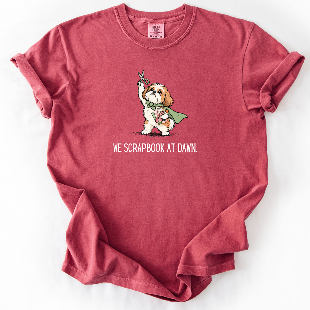 We Scrapbook at Dawn T-Shirt