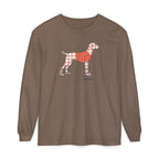 The Coral Windowpane - Longsleeve T-Shirt