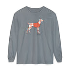 The Coral Windowpane - Longsleeve T-Shirt