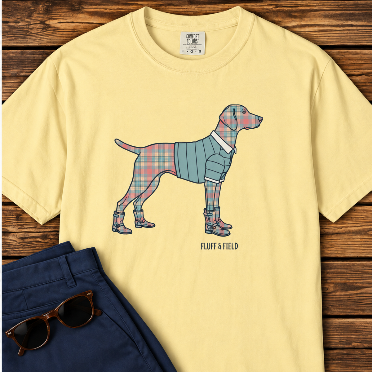 The Harbor Plaid T-Shirt