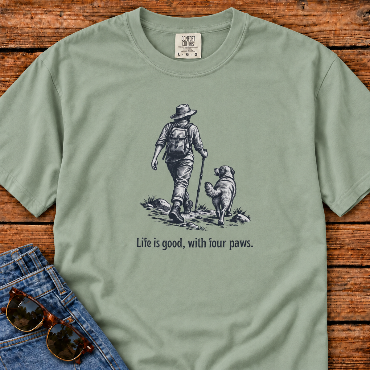 Vintage Hiking Companion T-shirt