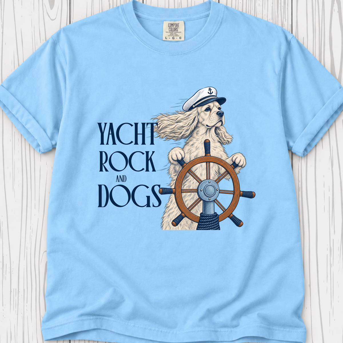 Yacht Rock & Dogs T-Shirt